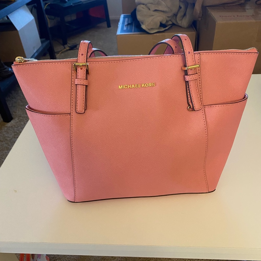 Michael Kors Tote Purse Bag Pink